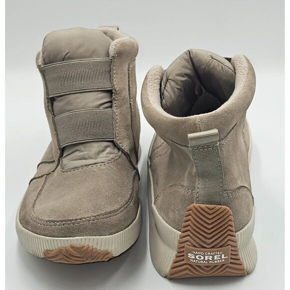 Sorel Women's Beige Suede Leather Waterproof  Out N About Plus Mid Size 10 2868 - Picture 10 of 16